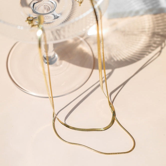 **可拆分**双层蛇骨项链 Necklace