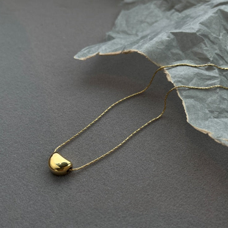 简约小金豆锁骨项链 Necklace
