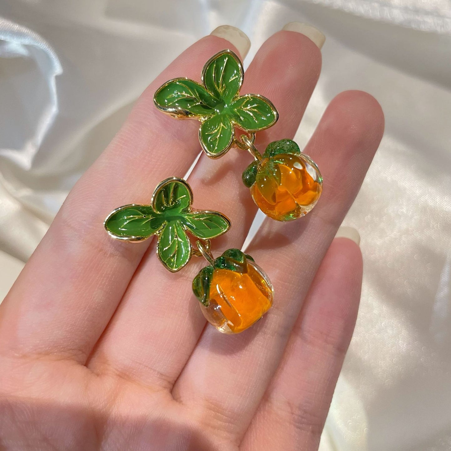 柿柿如意耳夹 Clip On Earring