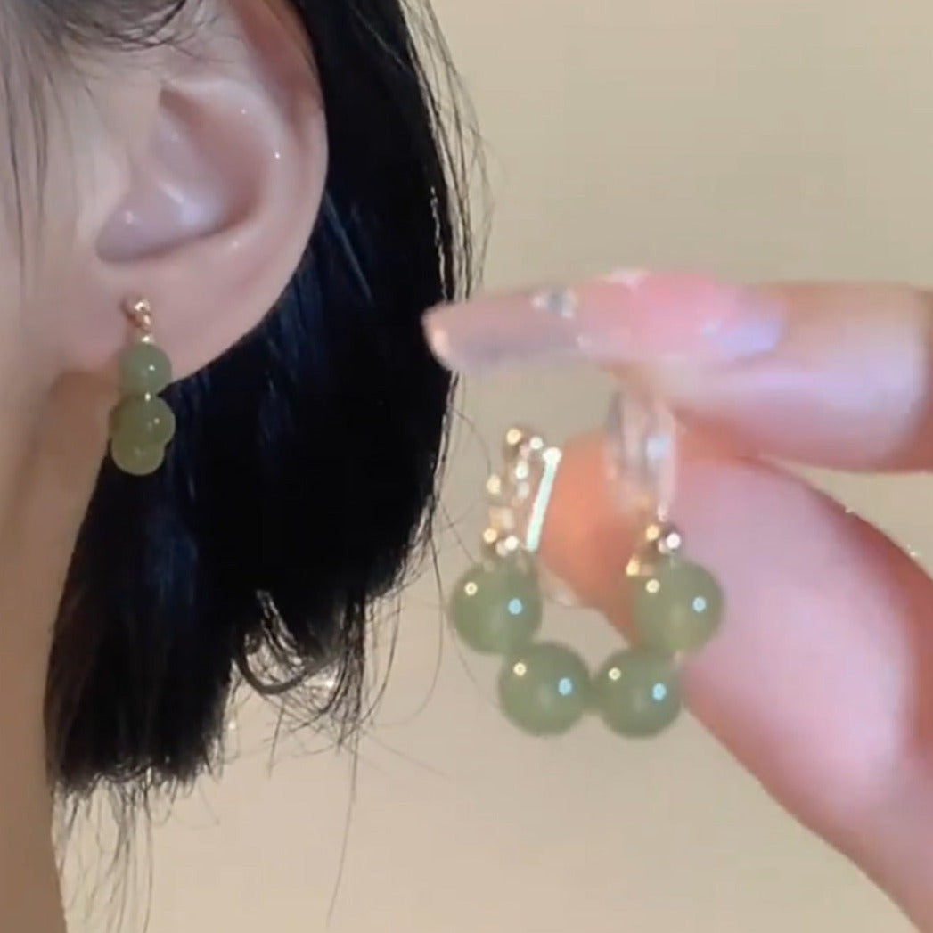 温润如玉U形耳夹 Clip On Earring