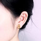 亮金色猪鼻子耳夹 Clip On Earring