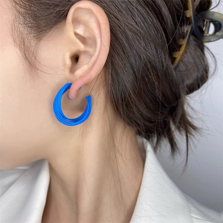 克莱茵兰小众显瘦耳圈耳夹 Clip On Earring