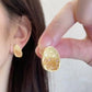 渐变糖果水晶耳夹 Clip On Earring