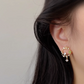 微镶绿色花环锆石耳夹 Golden Wreath with Zircon Clip On Earring