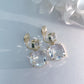 透明水晶锆石高级感耳夹 Crystal Zircon Clip On Earring