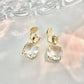 透明水晶锆石高级感耳夹 Crystal Zircon Clip On Earring