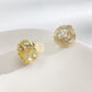 山茶花珍珠耳夹 White Camellia Pearl Clip On Earring