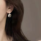 透明水晶锆石高级感耳夹 Crystal Zircon Clip On Earring