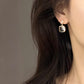 透明水晶锆石高级感耳夹 Crystal Zircon Clip On Earring
