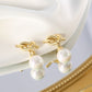 温柔法式珍珠打结耳夹 Clip On Earring